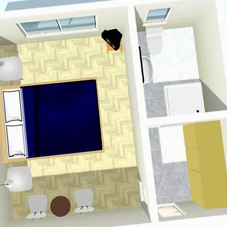 For Two Persons With Sea View In Near The Beach